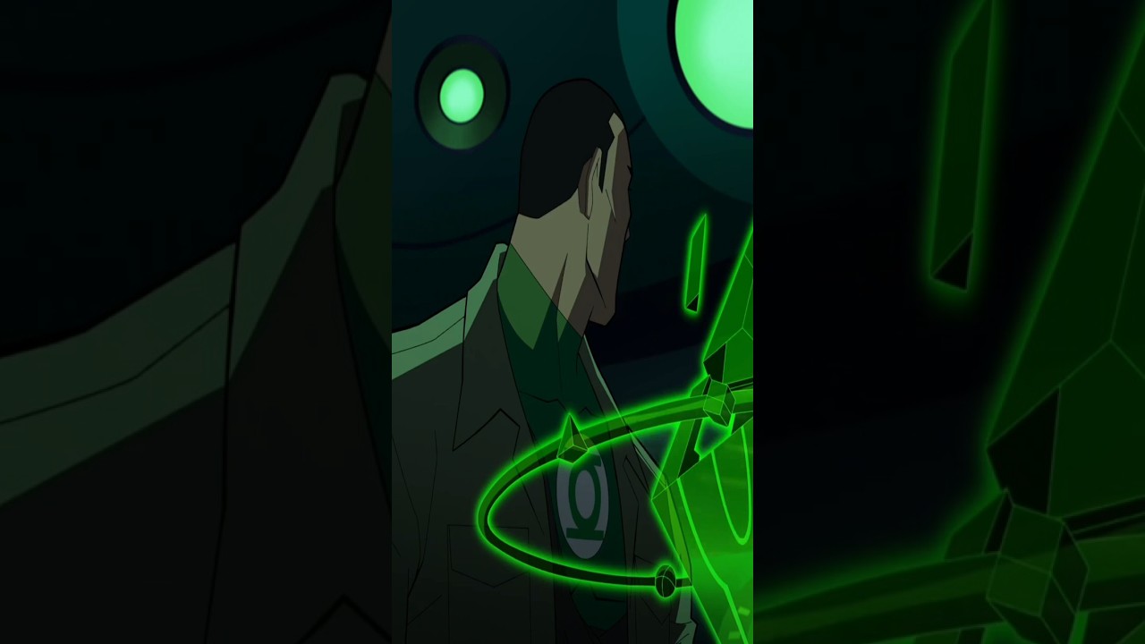 Green Arrow Teaches John Stewart How to Recharge His Power Ring! 😏 | #dc #dcuniverse #john #shorts