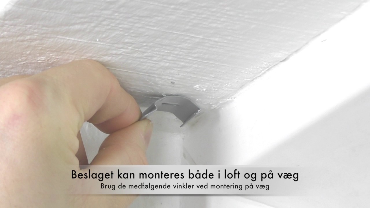 Montering af Plisségardin AB11 fra Gardinshoppen.dk
