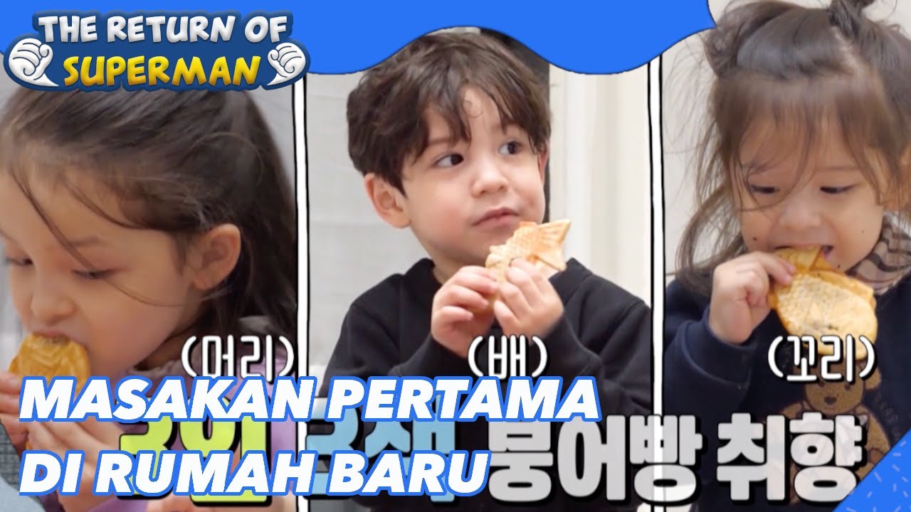 Masakan Pertama Di Rumah Baru |The Return of Superman|SUB ENG/INDO|220123 Siaran KBS WORLD TV|
