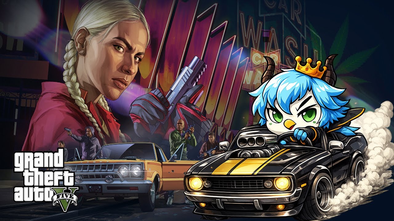 2월 그타플 바뀌기전에 튜닝샵임무 뺑뺑이로 Ls랭킹 147 찍는다!!!!!!!!!!!/ gta5 인핸스드