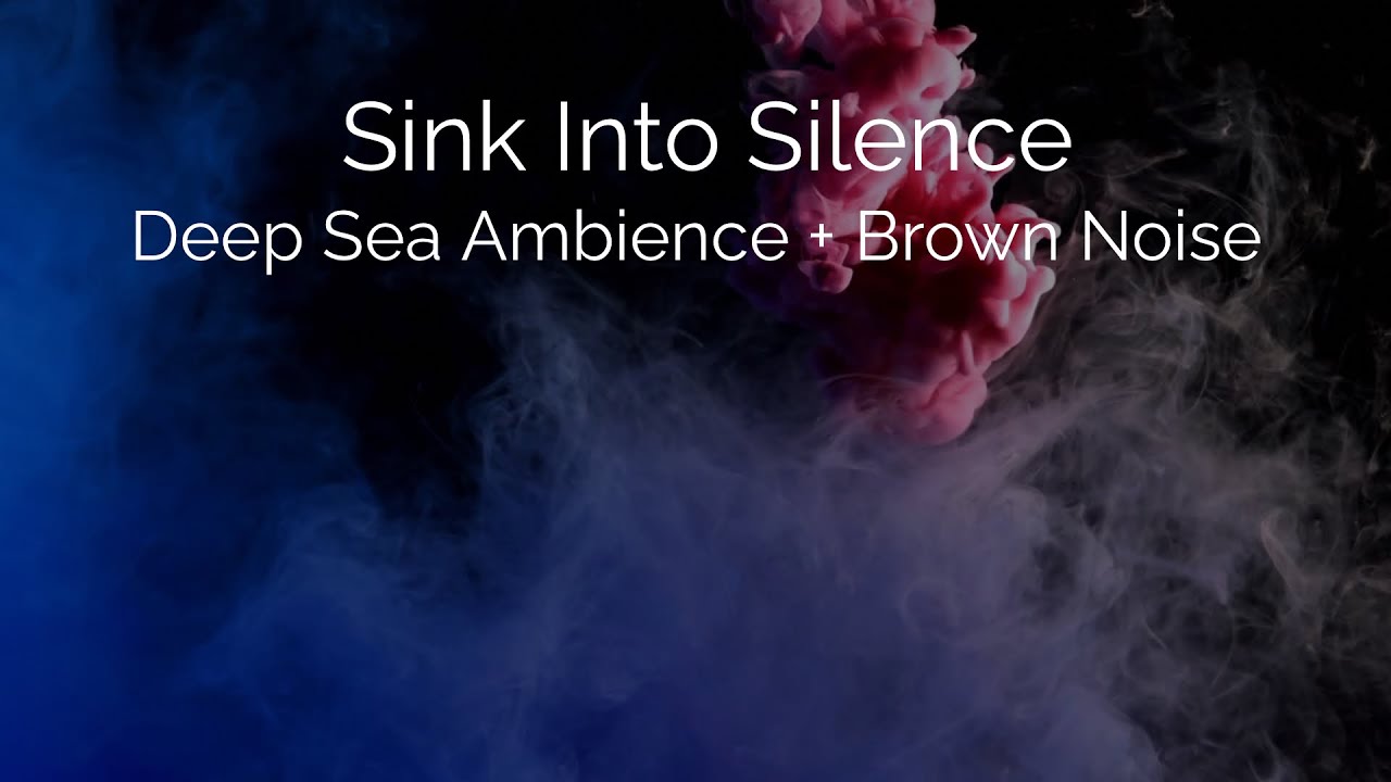 Deep Underwater Brown Noise | 3 Hours of Quiet Ocean for Focus & Relaxation