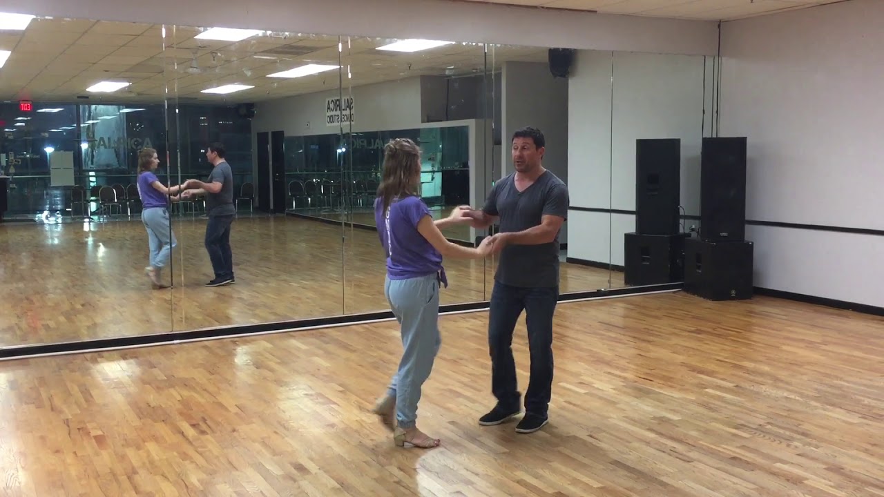 West Coast Swing lessons online with D’Amico Dance Intermediate Class Recap 6/14/18