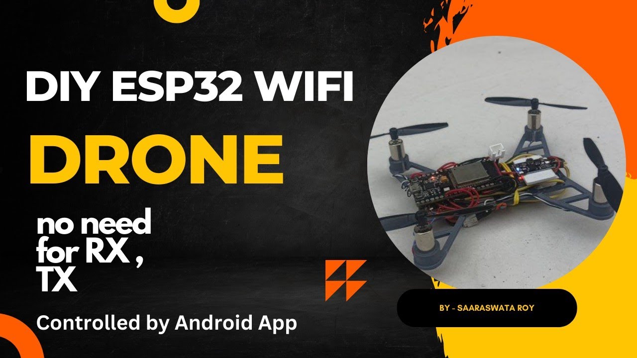 Create your own DIY ESP32 Wi-Fi Drone | With Height Hold | Part 2