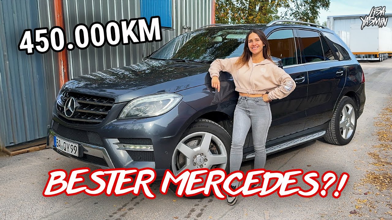 450.000km check 🧐 hält er noch? | ML 350 CDI | Lisa Yasmin