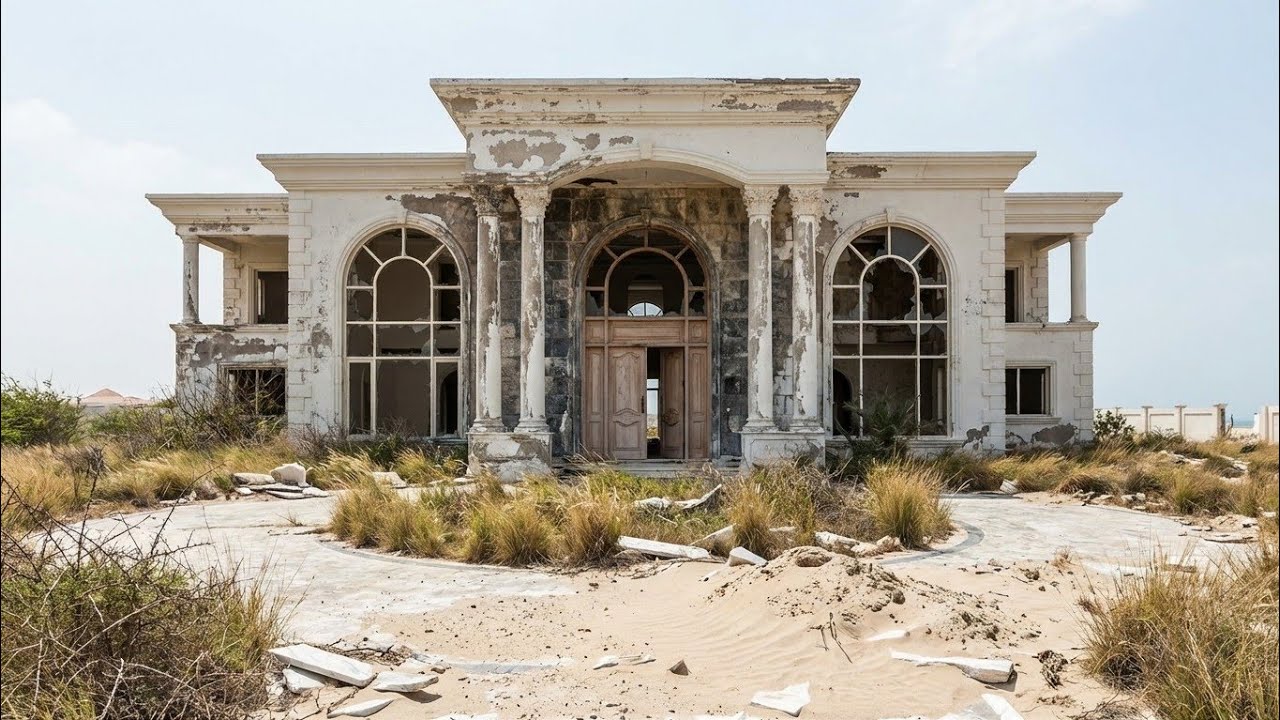 Timelapse Renovation House | Abandoned White Mansion in Beach