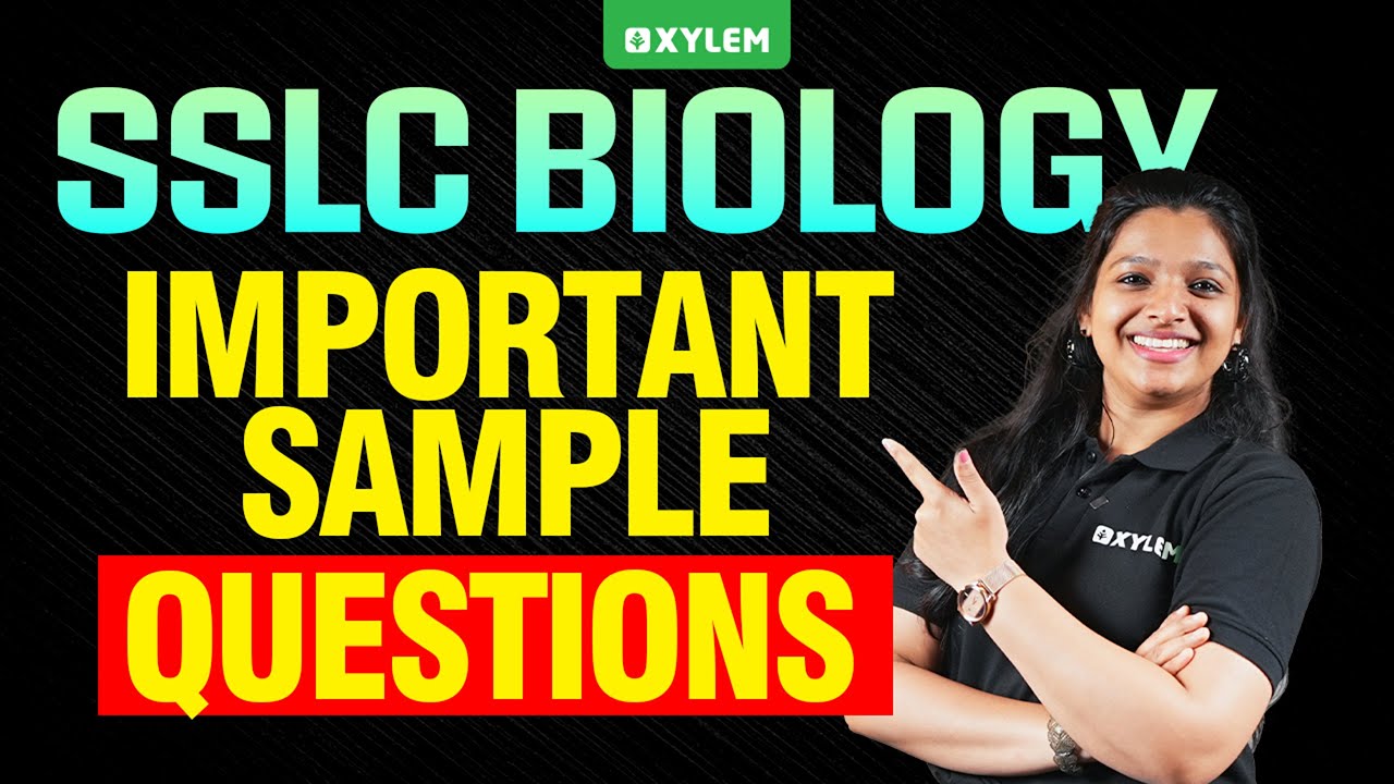 SSLC Biology | Important Sample Questions | Xylem SSLC