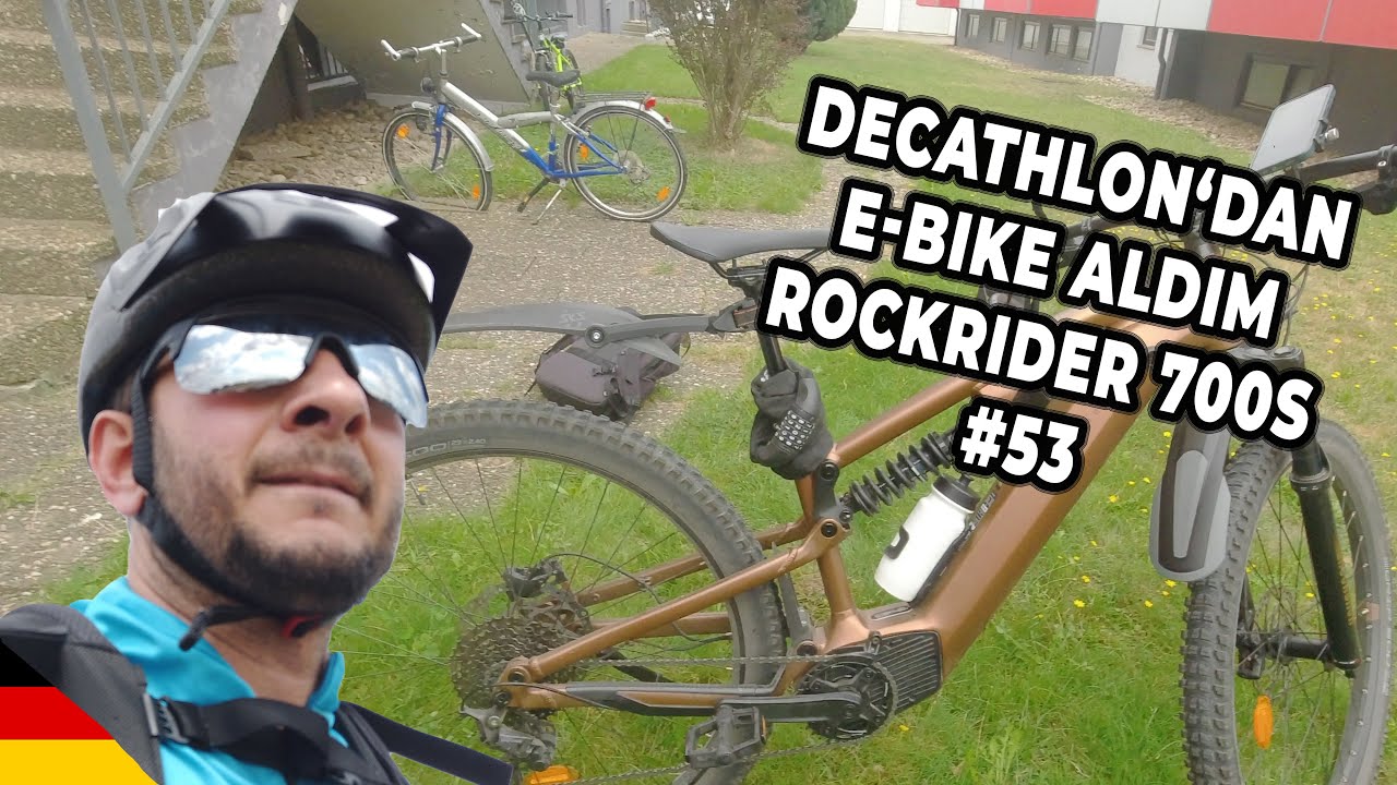 Decathlon Rockrider 700S E-Bike Gerçekten İyi mi? İlk Sürüş ve Yorumlar 🇩🇪 #53 Almanya vlog