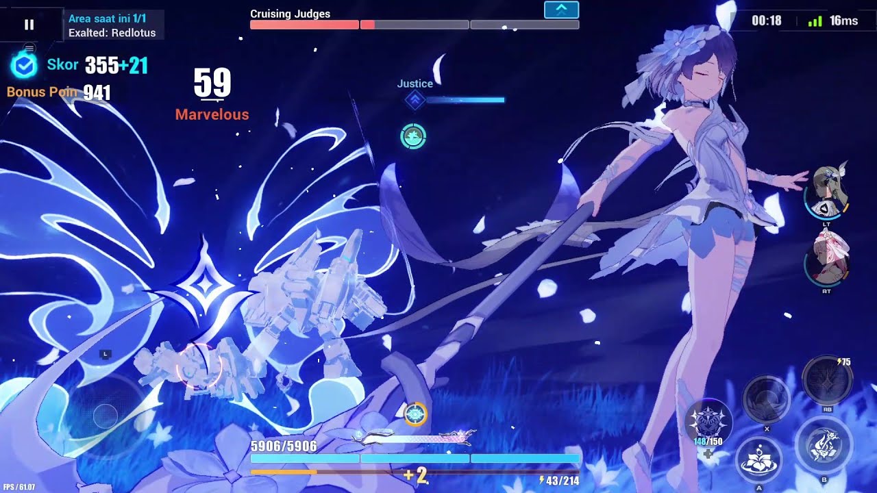 [SEA] Red Lotus - Cruising Tribunal (Dominance Env) [527] HoRb/HLE/LP 724 pts | Honkai Impact 3rd