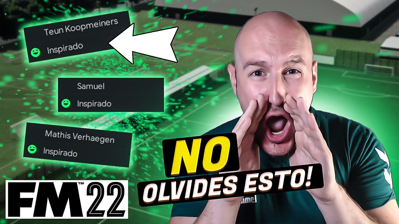 GRITOS | UN EQUIPO MOTIVADO GANA PUNTOS | FOOTBALL MANAGER 2022 EN ESPAÑOL