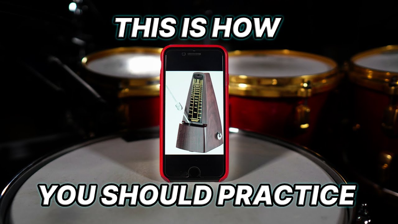 How To ACTUALLY Practice With Your Metronome! | DRUM LESSON