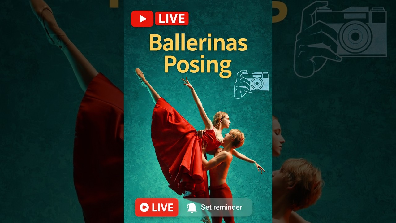Real Ballet Photoshoot  •  Ballerina Poses • Fine Art • Final result Shorts