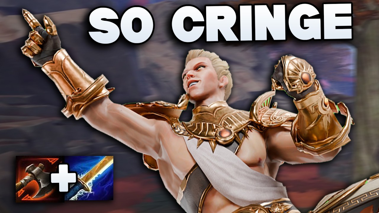 Я использовал дурацкий, нелепый билд танка и стрелка в SMITE 2 - геймплей дуэли