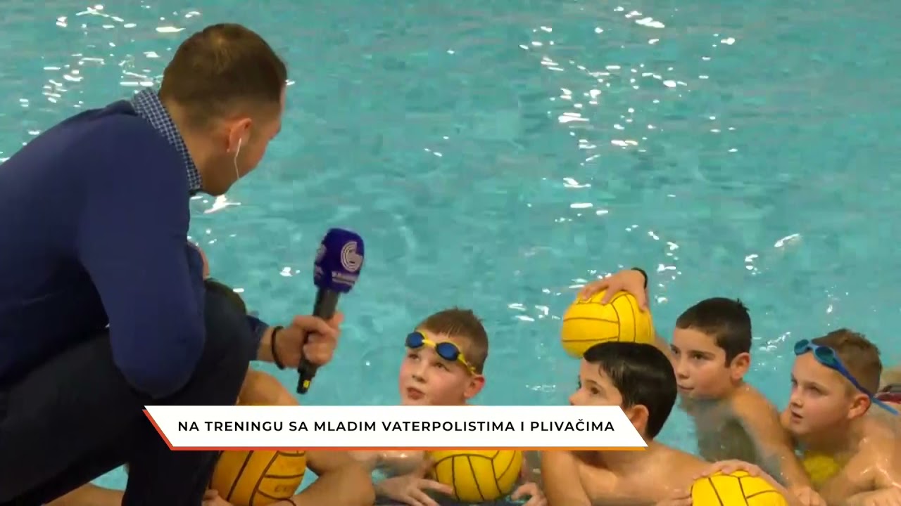 Rujna zora/ Na treningu sa mladim plivačima i vaterpolistima PVK 