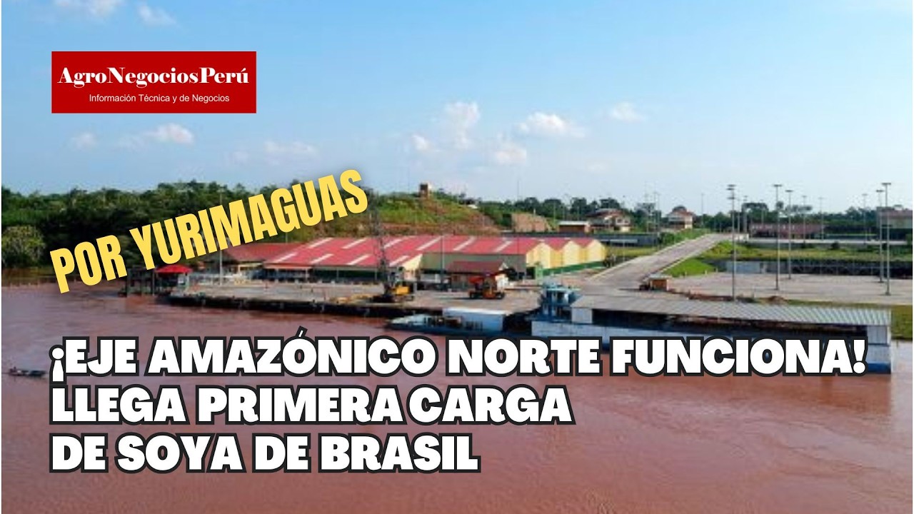 Perú- Brasil prueban con éxito corredor amazónico norte para transporte de soya hacia China