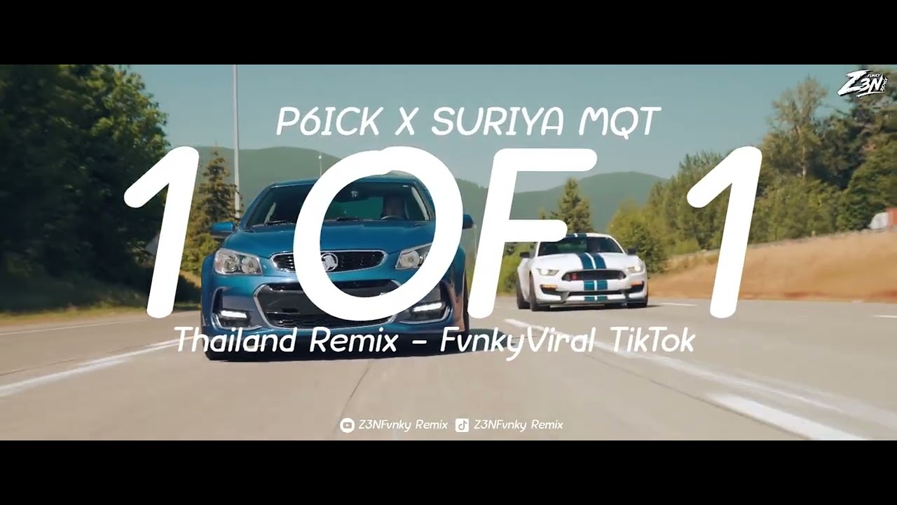 P6ICK X SURIYA MQT - 1 OF 1 Remix แดนซ์อินโด - DJThailand Fvnky SLOW VIRAL TIKTOK