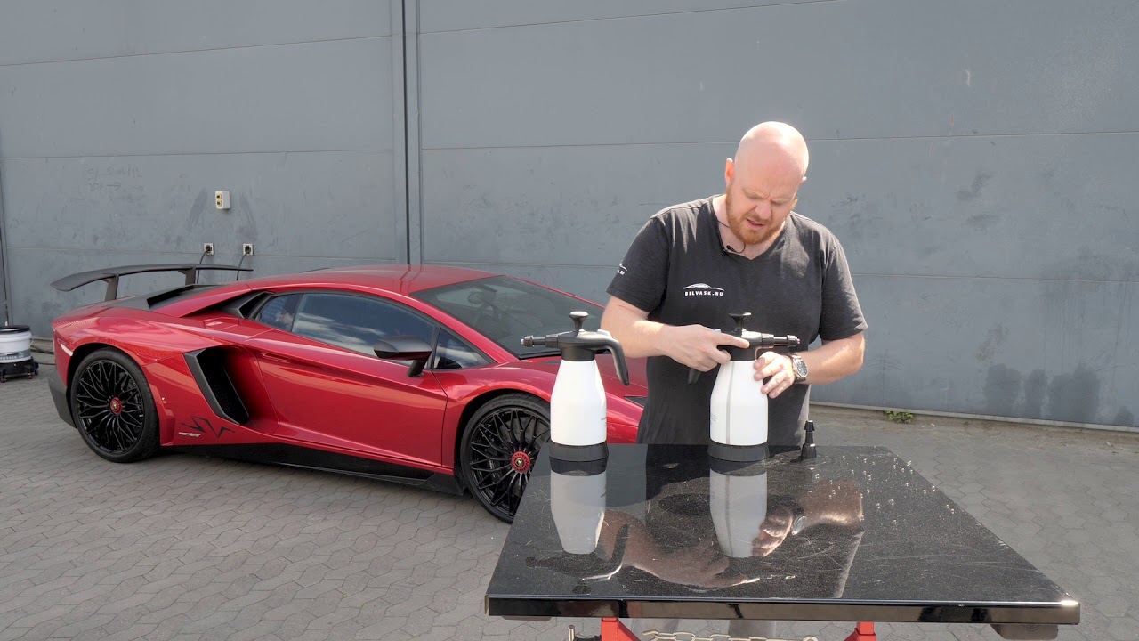 PumpeSprayer til Bilvask / Bilpleje