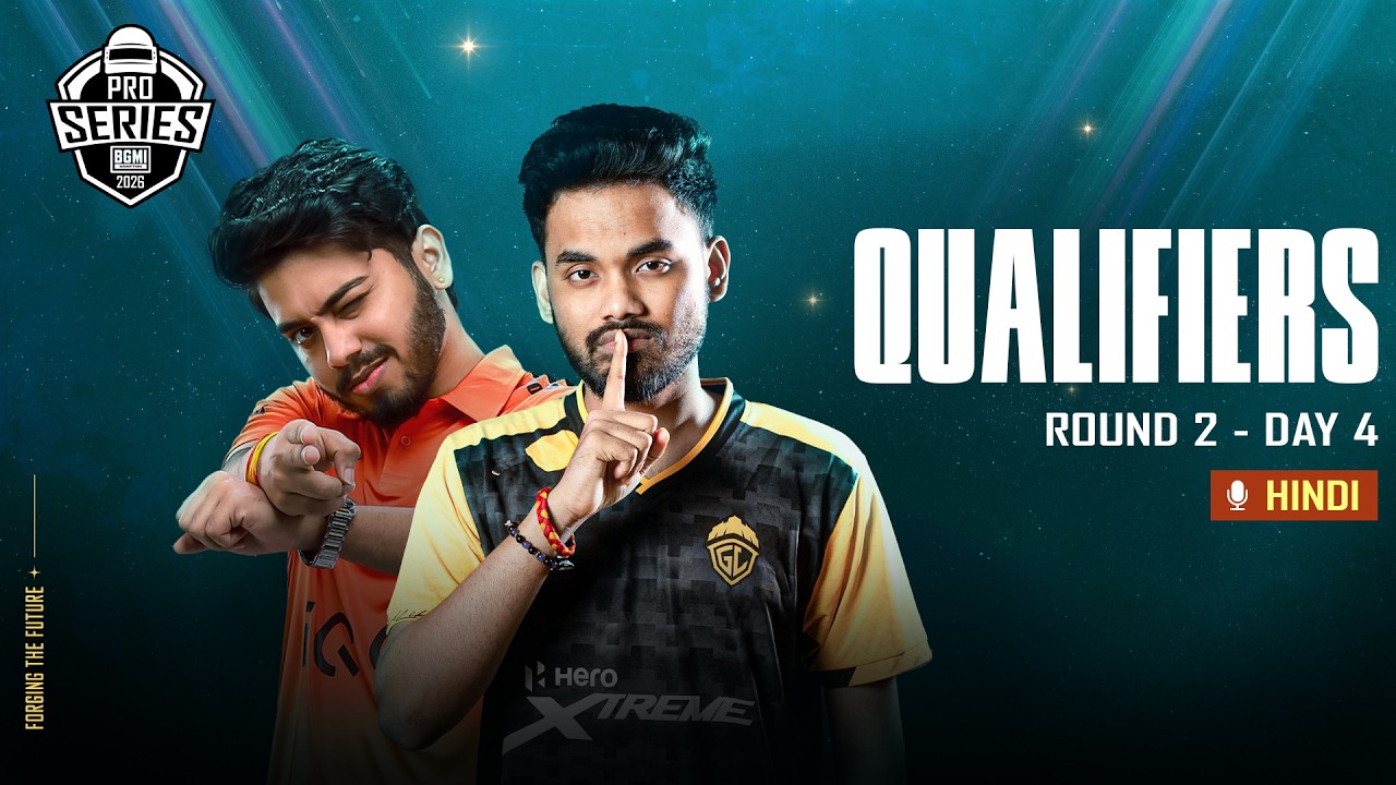 [HINDI] BMPS 2026 | Group A & D | Round 2 - Day 4 #BGMILIVE