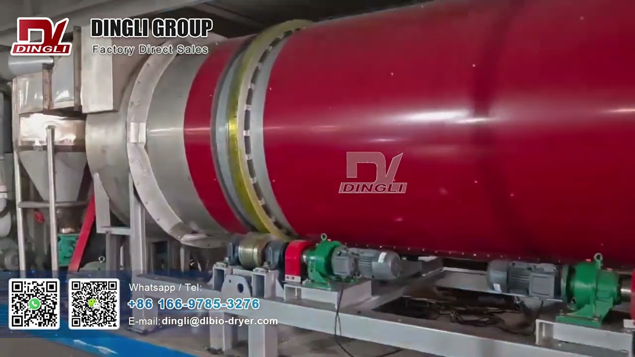 Mobile Chicken Manure Dryer