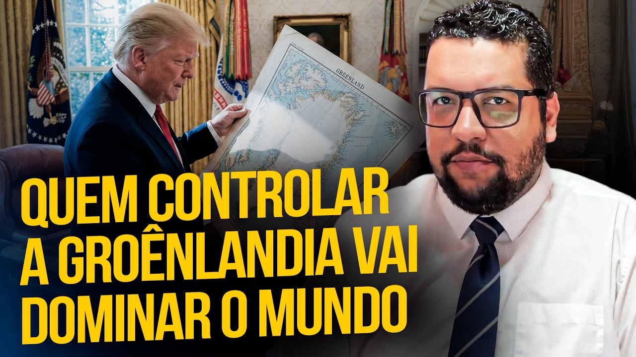 Por que TRUMP QUER a GROENLÂNDIA?! - Caravelas News