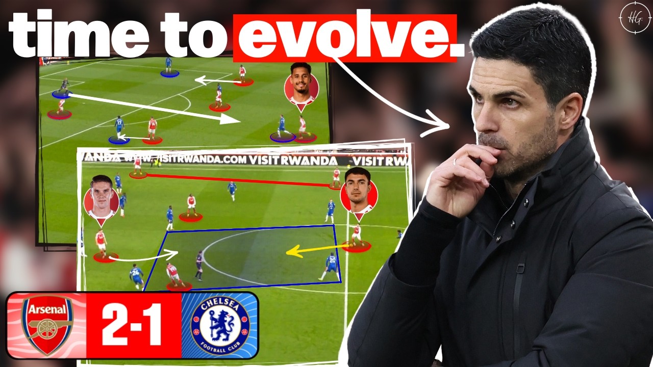 How Arsenal STUMBLED To HUGE Derby Win | Arsenal 2-1 Chelsea Tactical Analysis