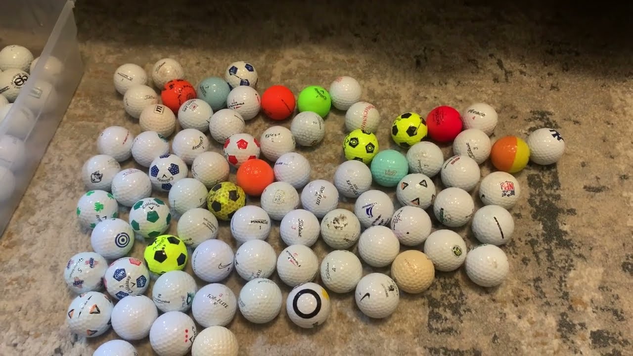 Personal Golf Ball Collection Update
