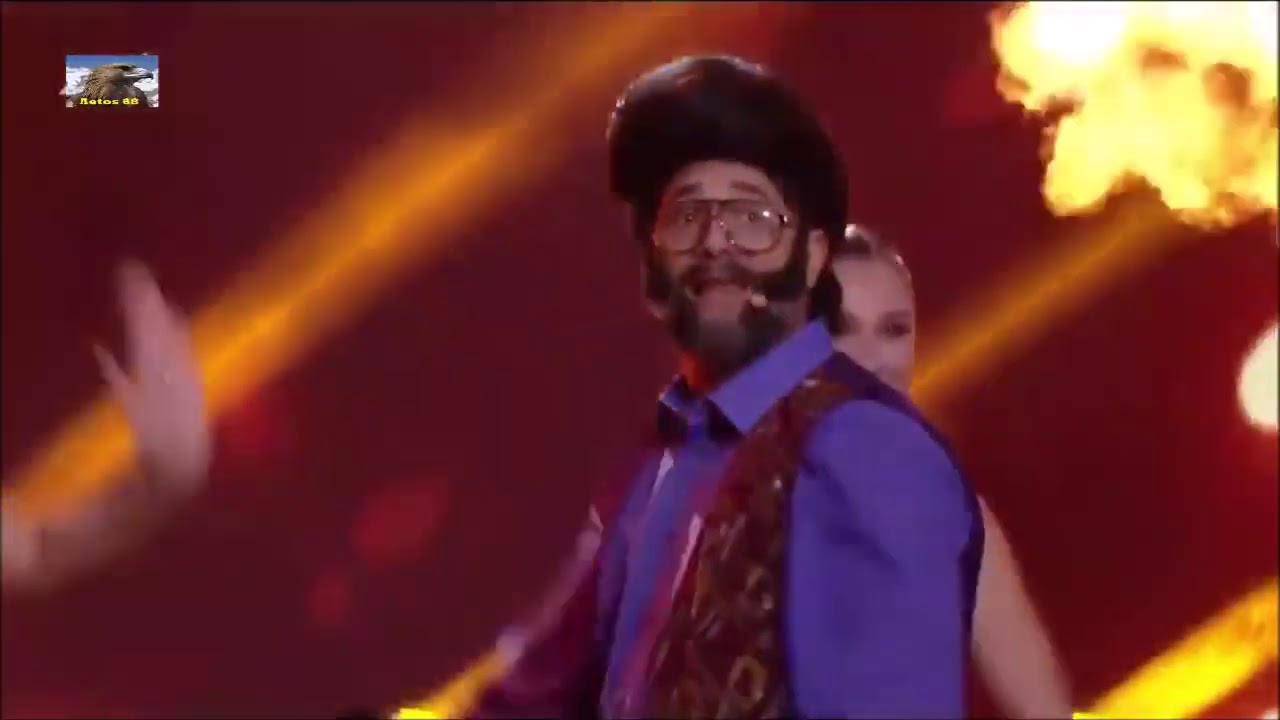 YFSF 5 (2019) Ευθύμης Ζησάκης ως Rodolfo Chikilicuatre (Baila El Chiki Chiki)