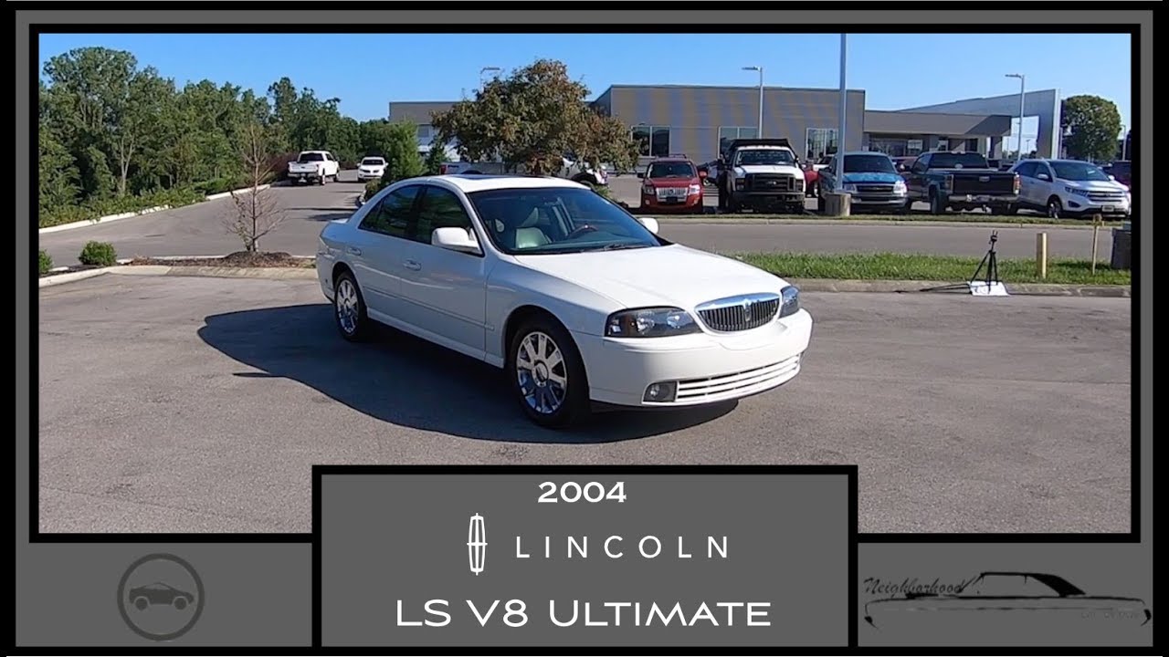 2004 Lincoln LS V8 Ultimate|Walk Around Video|In Depth Review