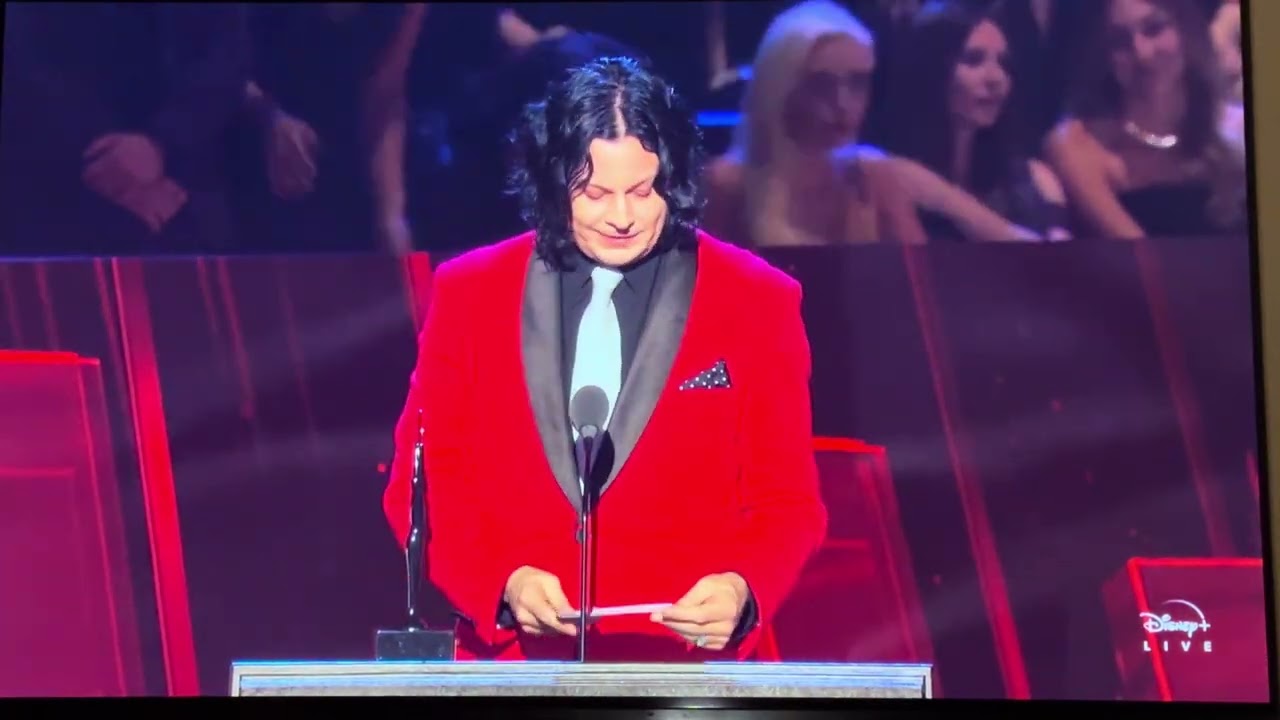 ￼￼￼￼The White Stripes Rock and Roll Hall of Fame speech Jack White￼ [Part 1]