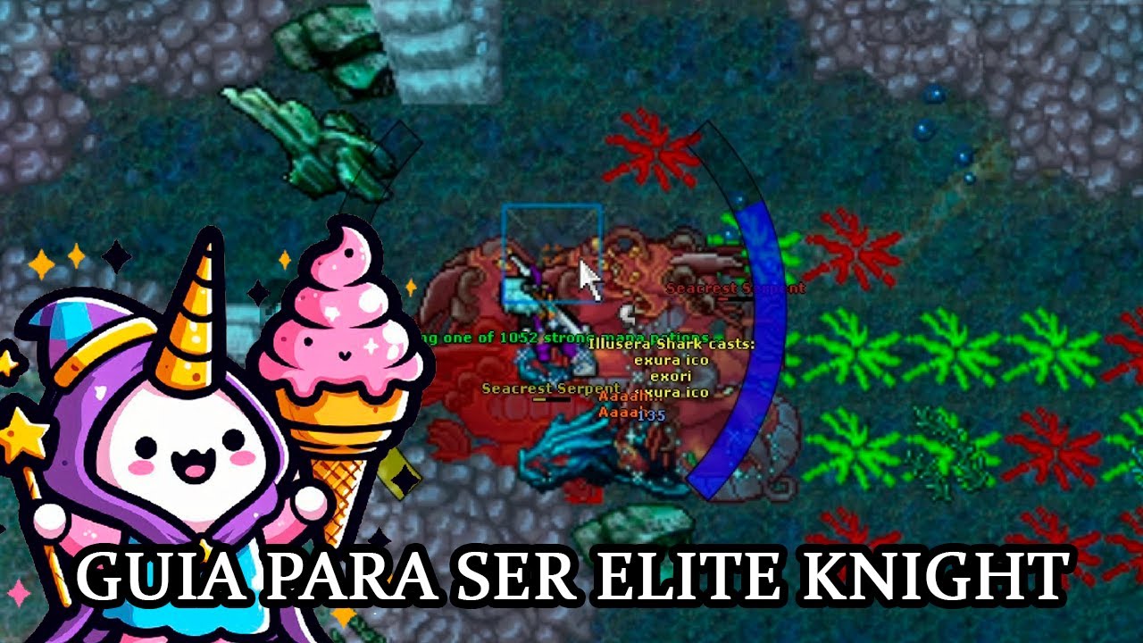 Guia para ser Elite Knight en Tibia en 2026