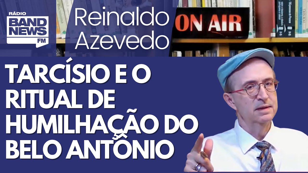 Reinaldo – Tarcísio na Papudinha é espetáculo de submissão e de erro de estratégia