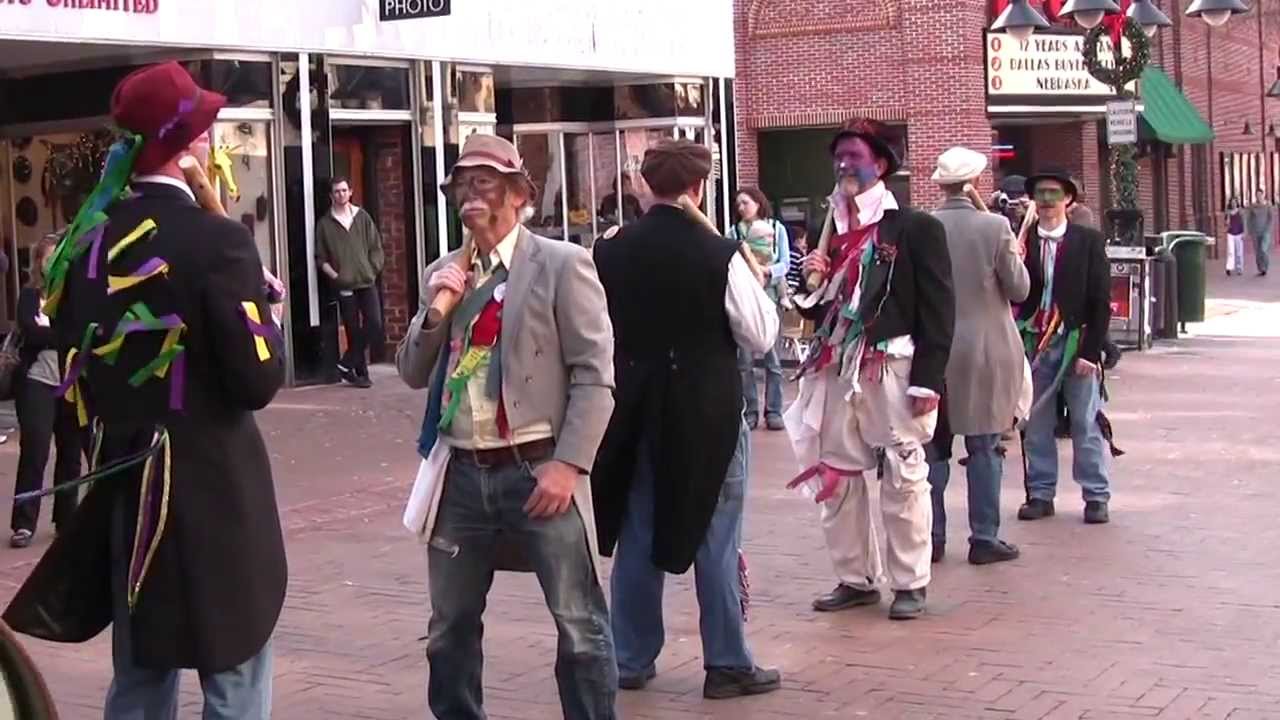 Swan Tavern Border Morris Dancers perform 