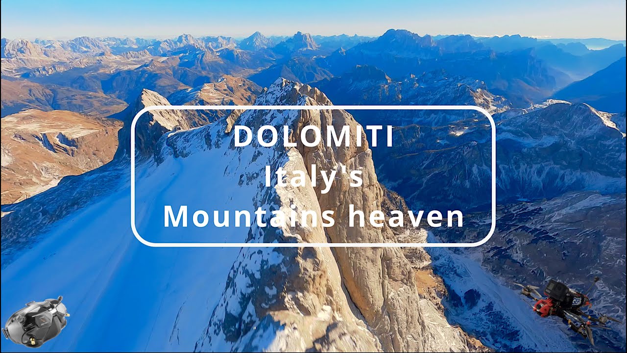 Amazing Marmolada | Volo long range sulle Dolomiti italiane |