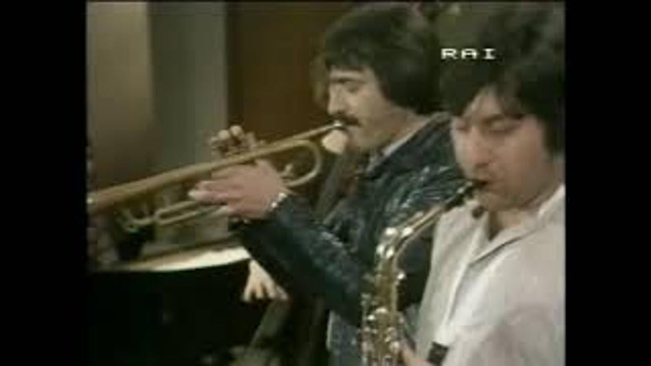 Filmato del quintetto di Enrico Rava negli studi della Rai negli anni '70