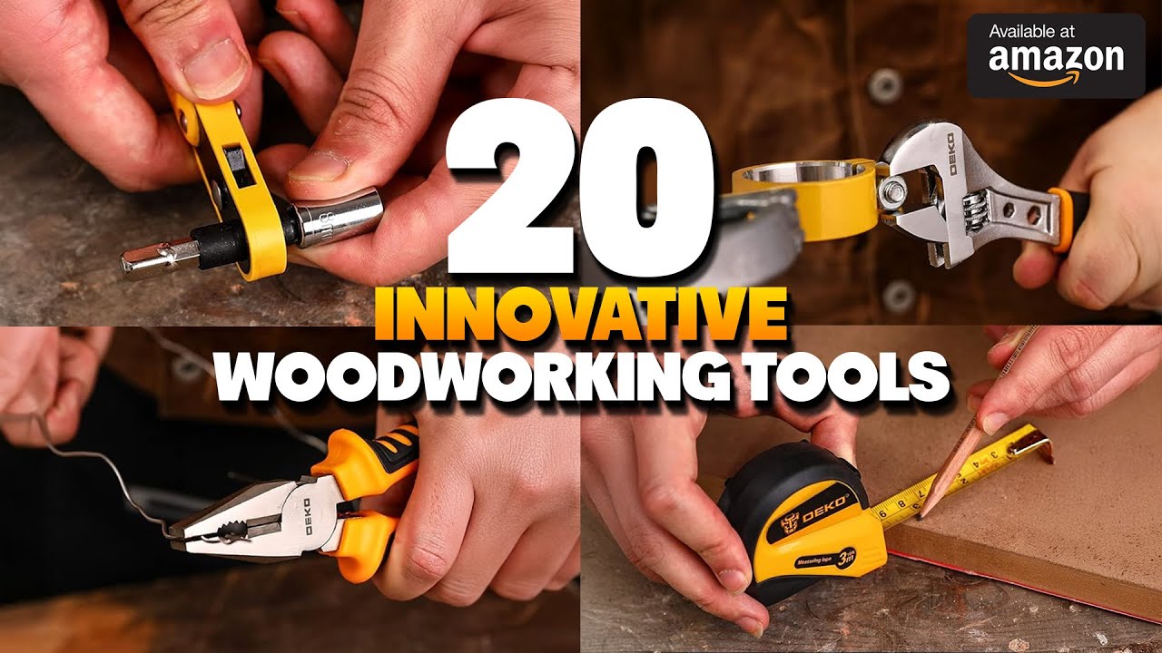 20 Innovative Woodworking Tools on Amazon for Easy Projects