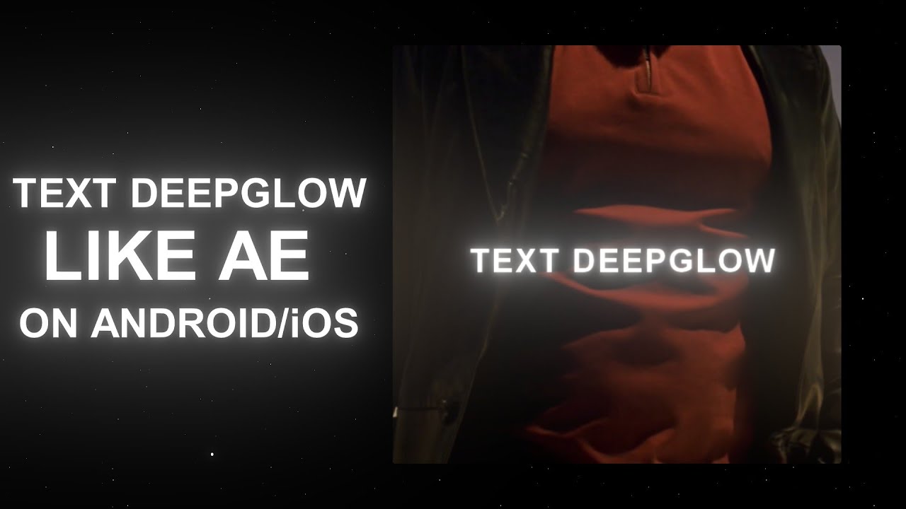 AE Like Text Glow: Mobile Editing Tutorial with Node Video and Alight Motion!