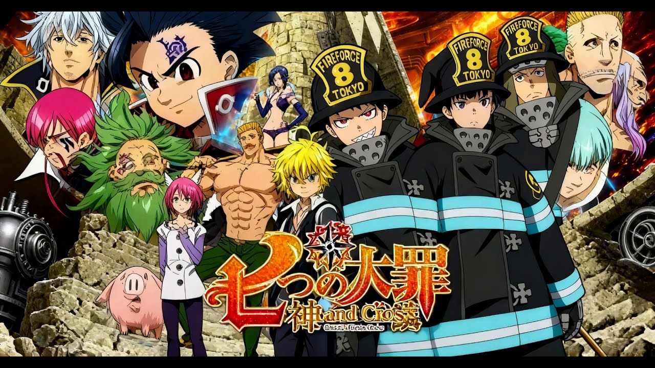 Re-Stream Collab 7DS x FireForce #mediashareon #7dsgrandcross