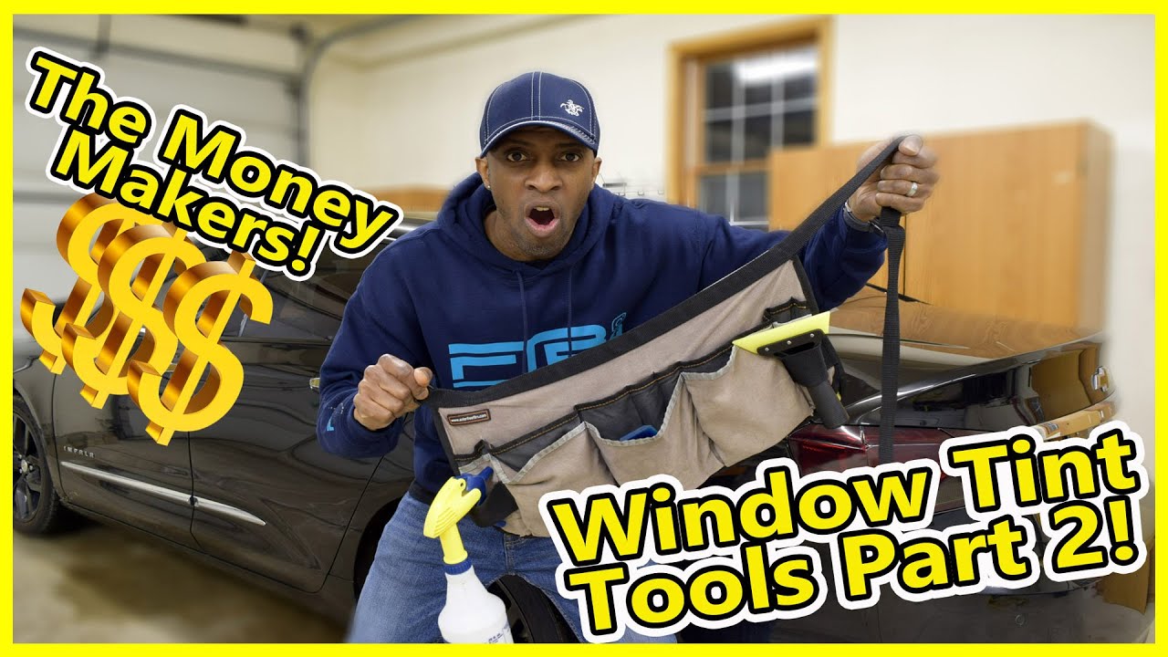 Window Tinting Tools Part 2: The Money Makers