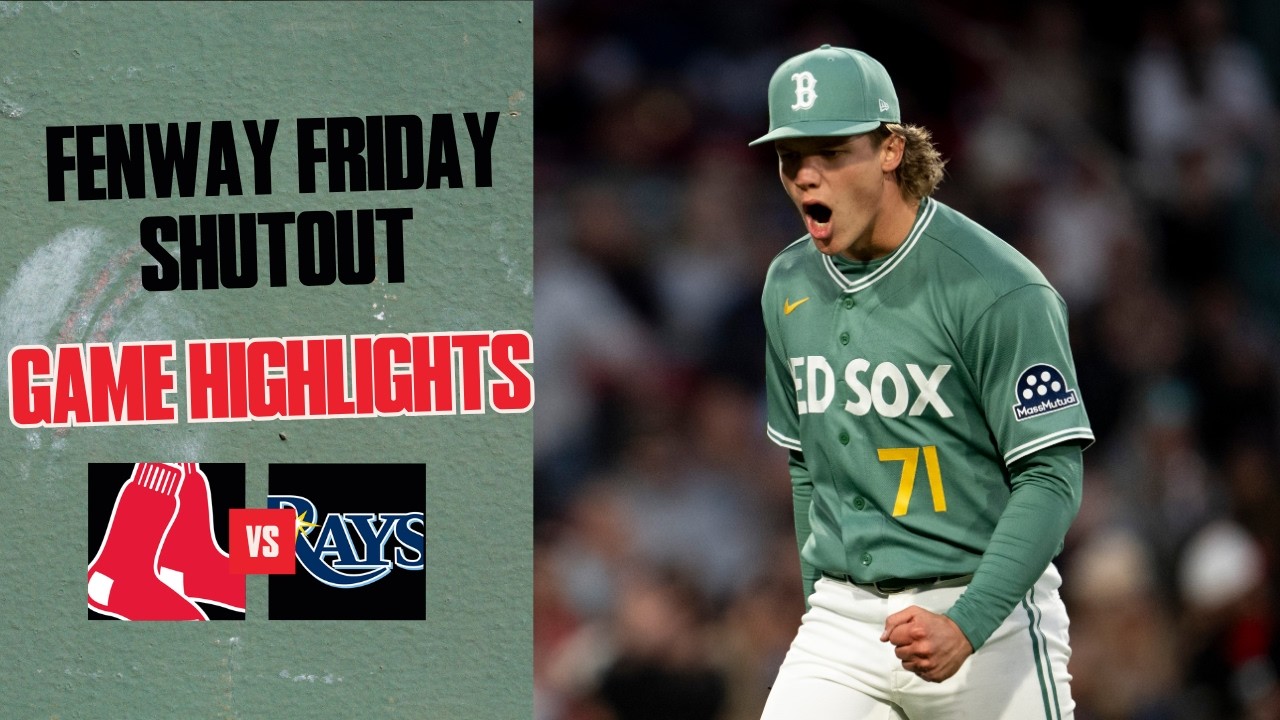 FULL HIGHLIGHTS: Red Sox Shutout Rays At Fenway (5/8/26)