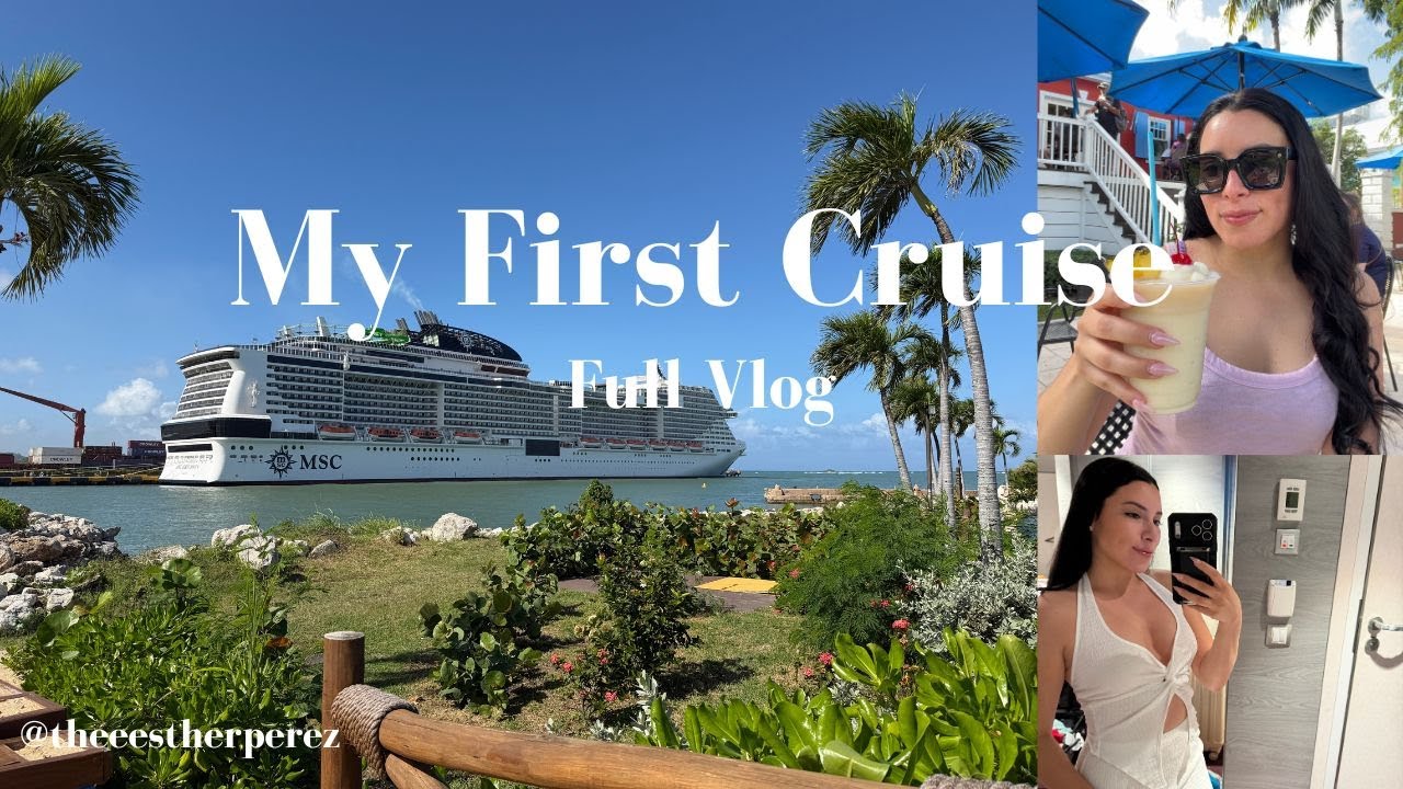 My First Cruise | Full Vlog Experience🌴 | Come with me on a 7 night cruise in the Caribbean #cruise