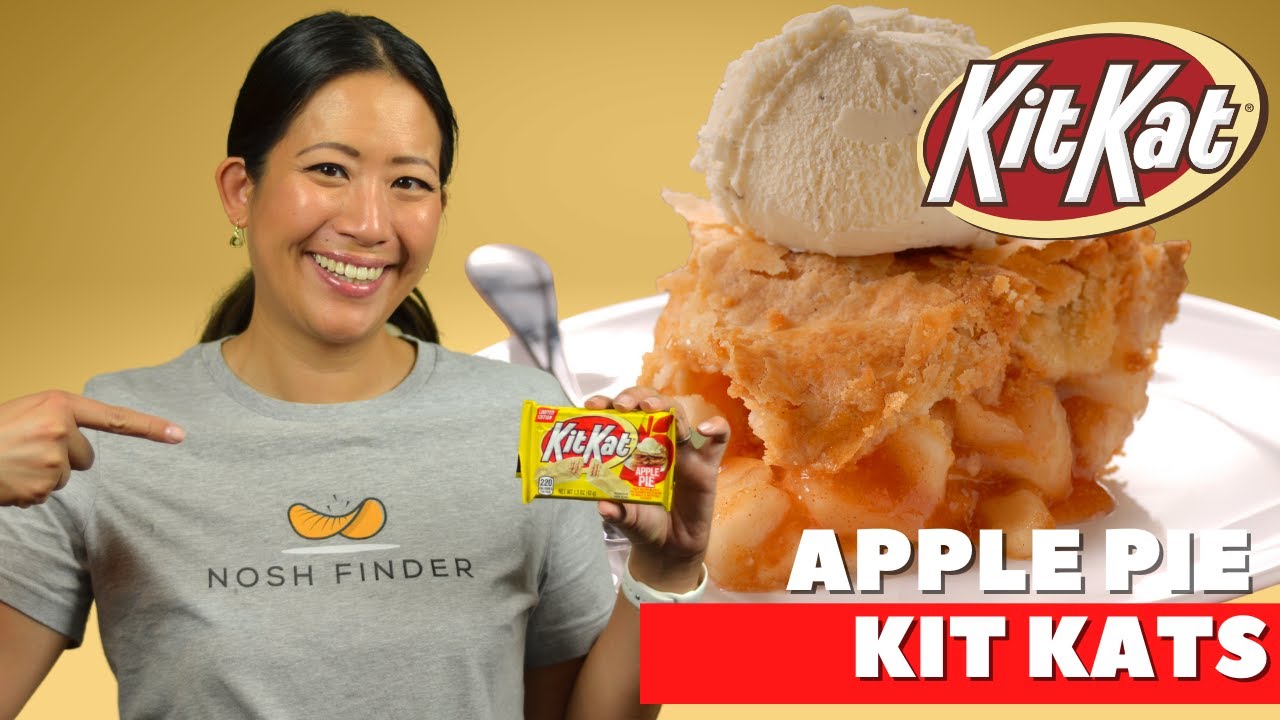 Kit Kats Snack Review Apple Pie Flavor ✦ NoshFinder ✦