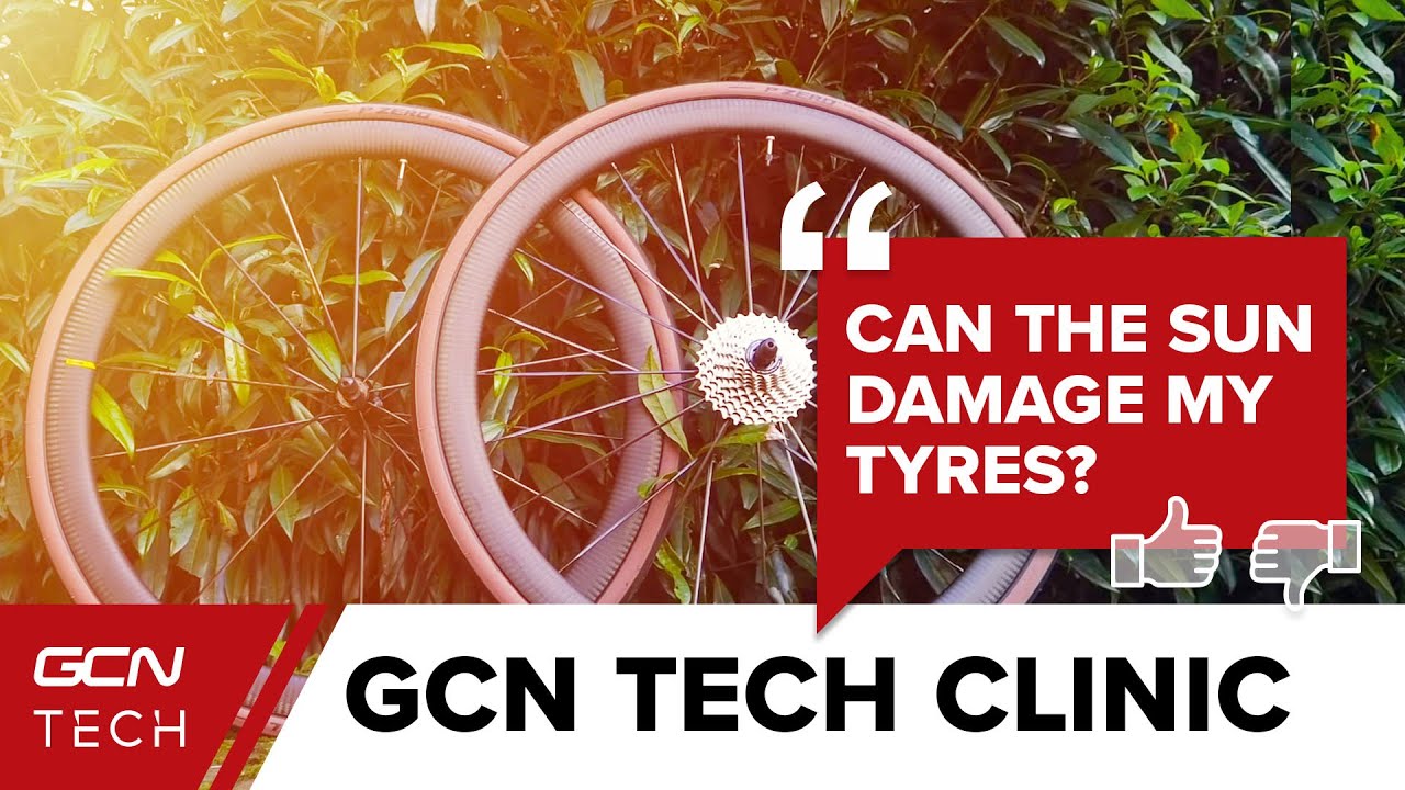 Can The Sun Damage My Road Bike Tyres? | GCN Tech Clinic #askGCNTech