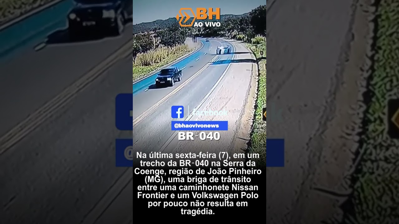 IMPRUD&Ecirc;NCIA NA PISTA | BR-040 EM MG - BH ao Vivo #noticias