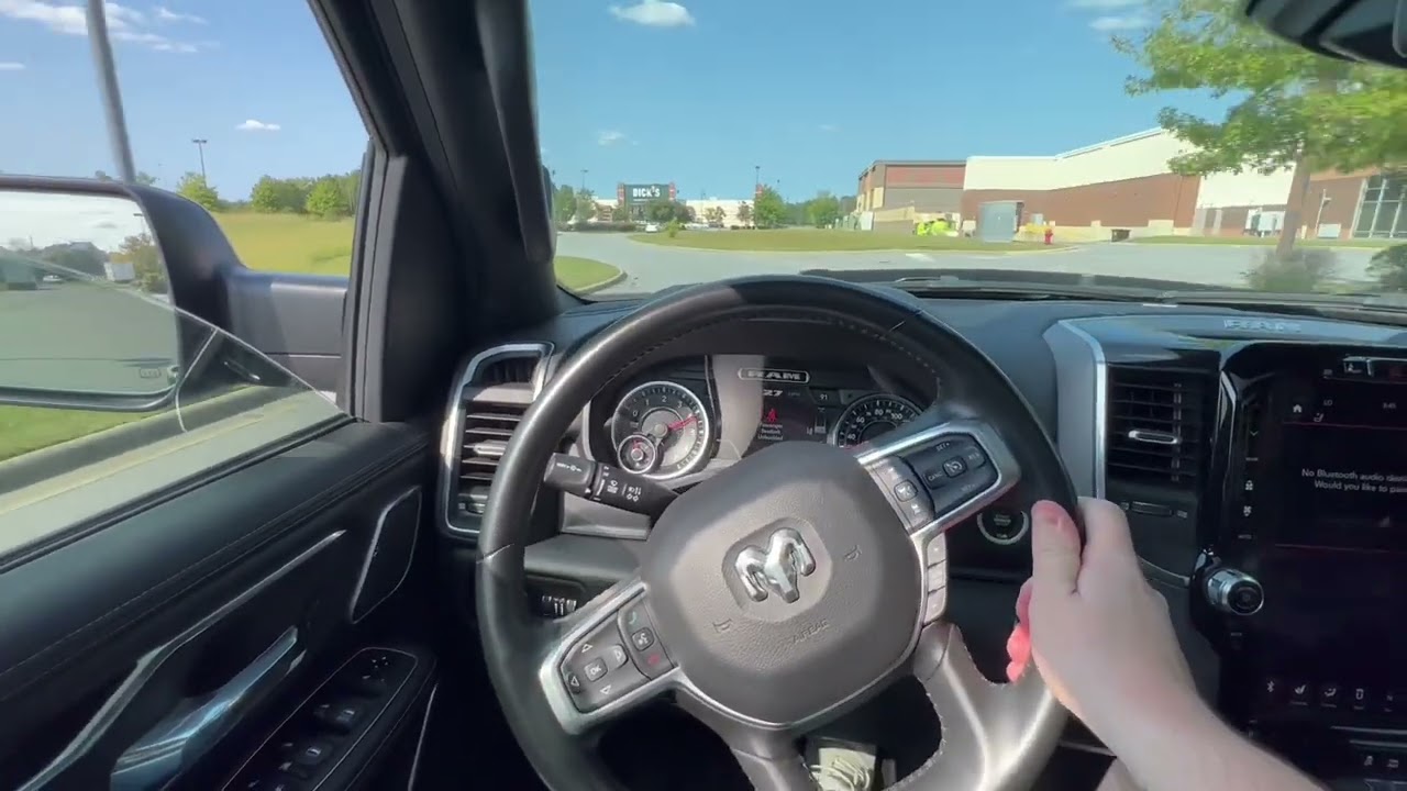 2021 Ram 1500 Laramie Hemi 5.7L E-Torque | Borla Touring Exhaust Sounds | Revving and POV Driving