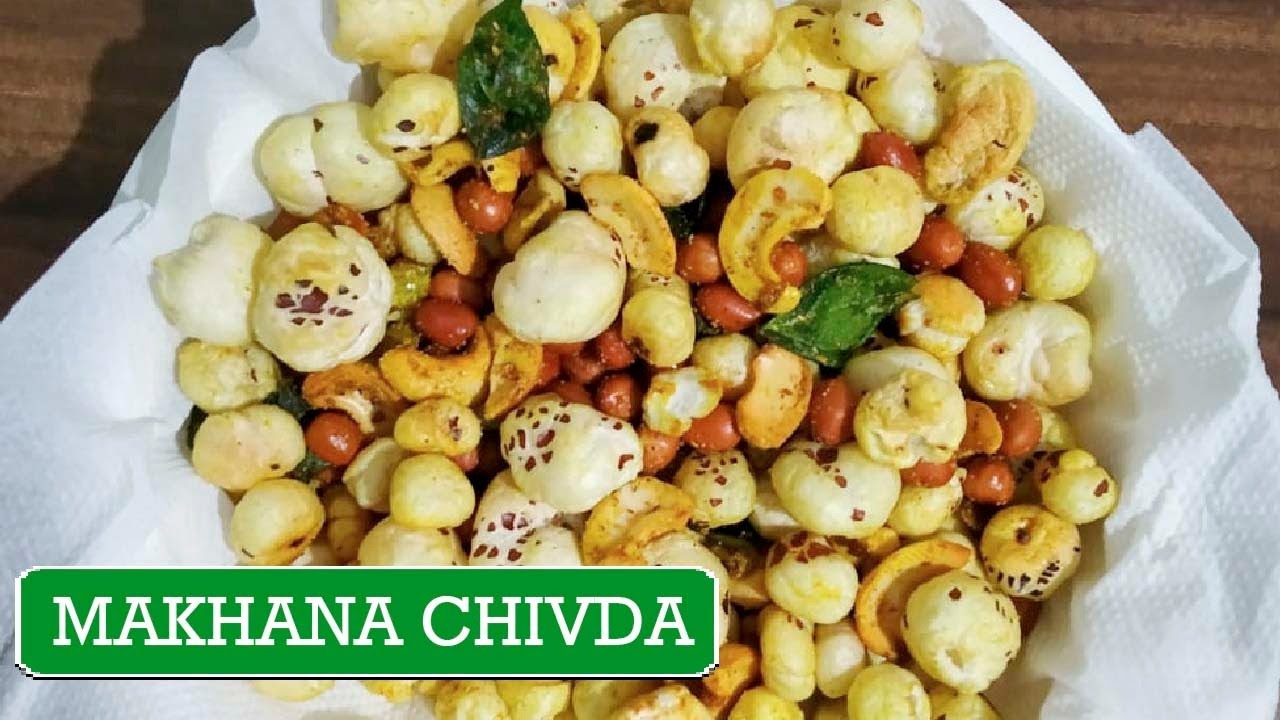 Makhana Chivda |Healthy Chivda | Diwali Snacks | Makhana Namkeen |Foxnut Recipe | Makhana Recipe