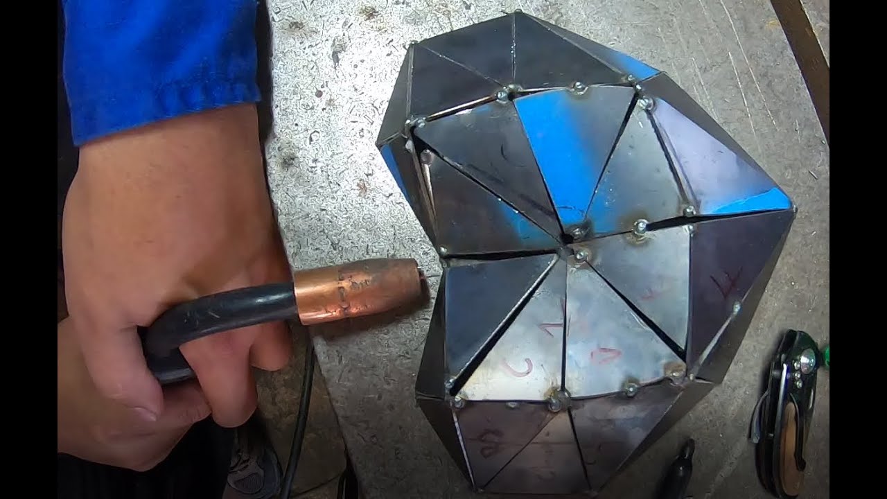 3D Metal Origami Heart (1 Day Welding Projects)