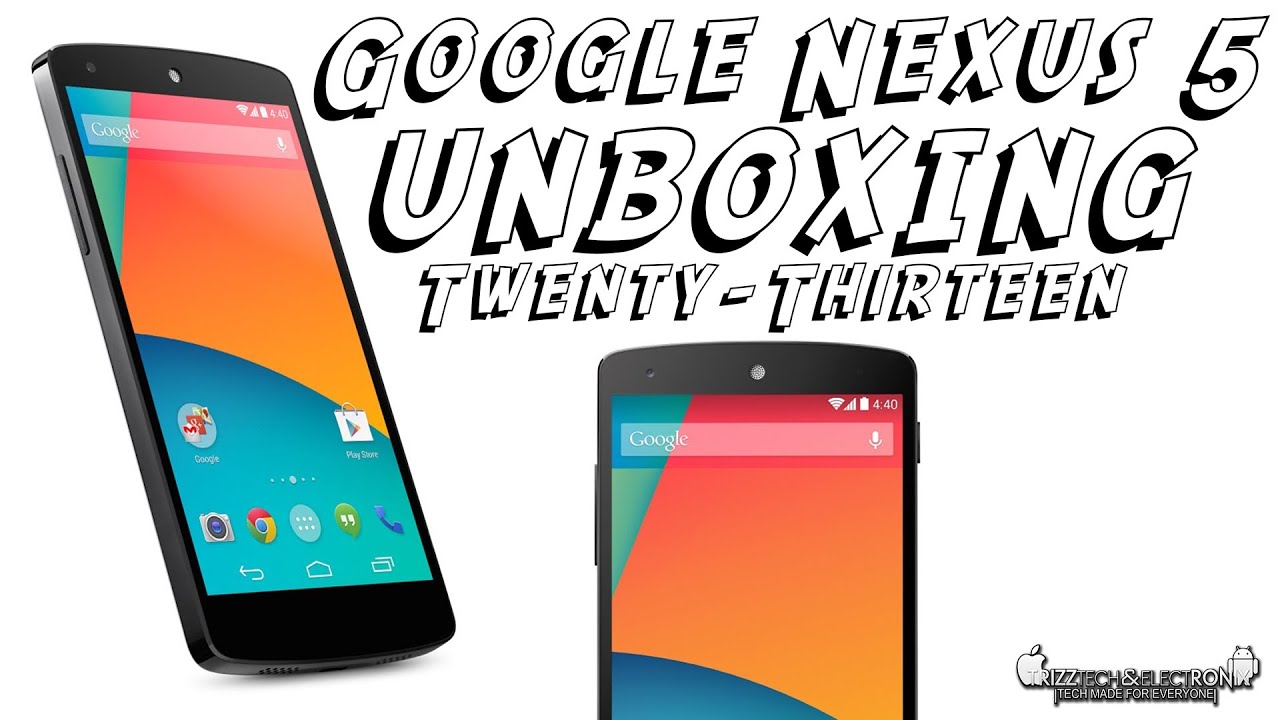 Google Nexus 5 Unboxing