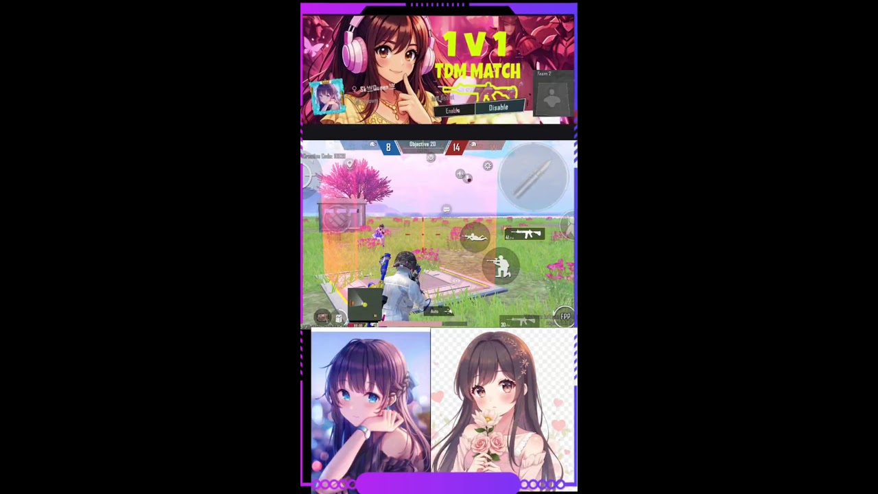 SK Queen 1v1 TDM MARCH live 🫰🫰🫰🫰🫰🫰