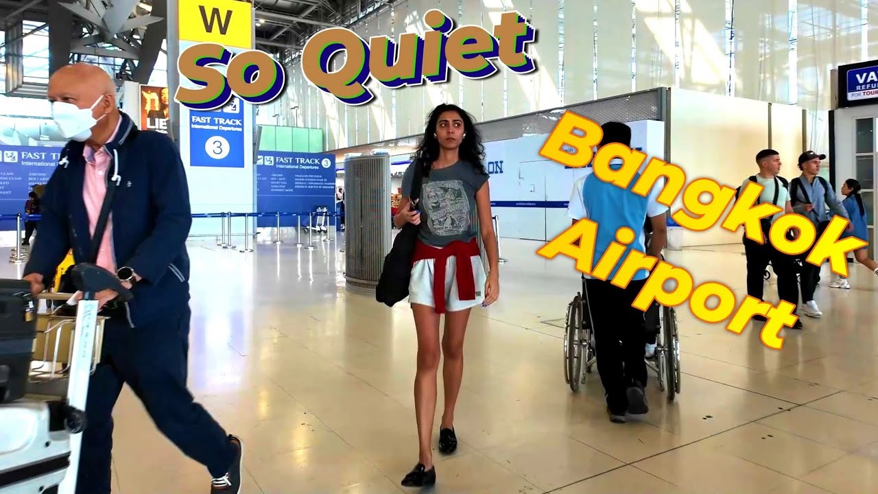 High Season Over? Bangkok Suvarnabhumi Airport So Quiet!