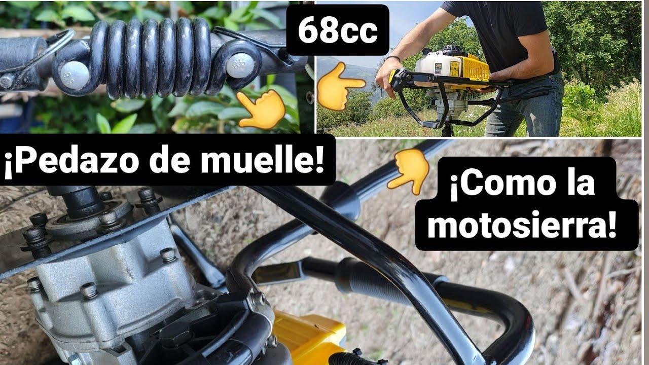 Ahoyador con freno y suspensión