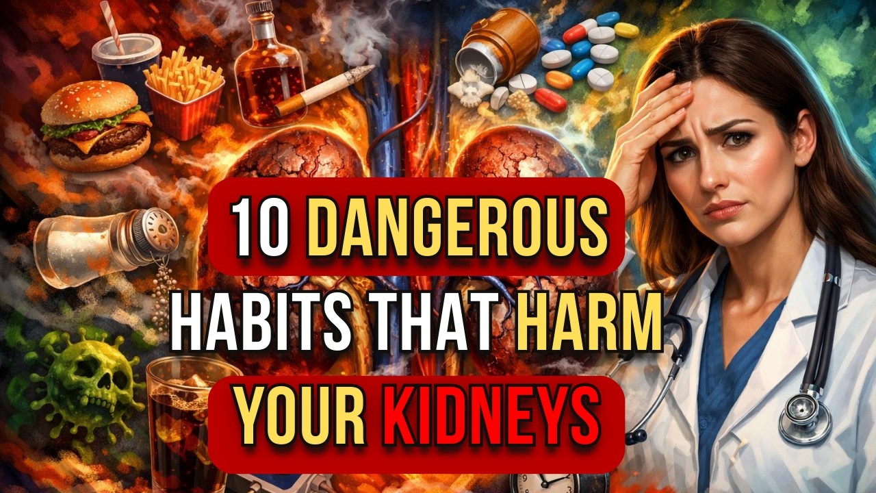 10 шокирующих привычек, которые вредят вашим почкам!